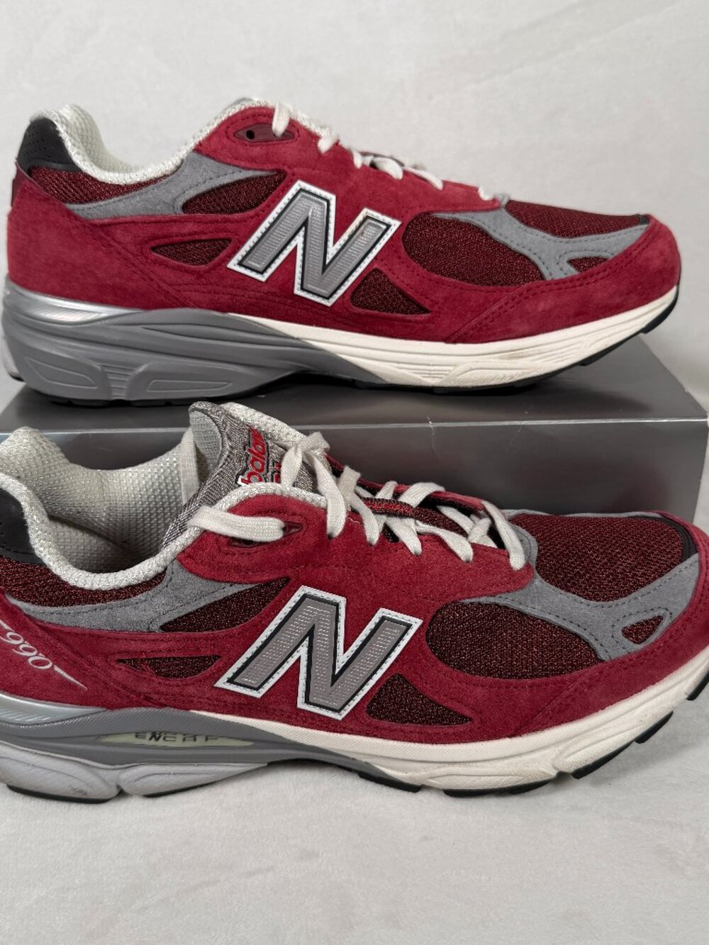 New Balance 990v3 Teddy Santis Athletic Shoes Men Size 11.5 Marblehead M990TF3 - Picture 1 of 13